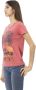 Trussardi Chique roze print T-shirt voor de zomer Pink Dames - Thumbnail 2