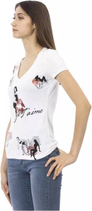 Trussardi T-Shirts Wit Dames