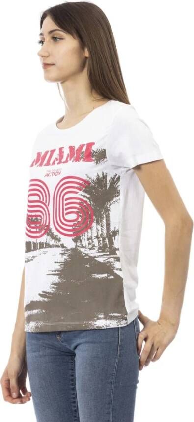 Trussardi T-Shirts Wit Dames