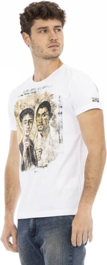 Trussardi T-Shirts Wit Heren