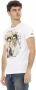 Trussardi Korte Mouw Ronde Hals T-shirt White Heren - Thumbnail 2