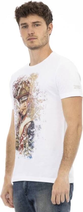 Trussardi T-Shirts Wit Heren
