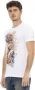 Trussardi Casual T-shirt met korte mouwen en ronde hals White Heren - Thumbnail 2