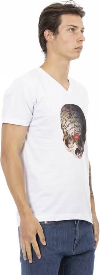 Trussardi T-Shirts Wit Heren