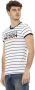 Trussardi Eenvoudig wit T-shirt met opvallende print White Heren - Thumbnail 2