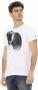 Trussardi Casual Wit Katoenen Heren T-Shirt White Heren - Thumbnail 2