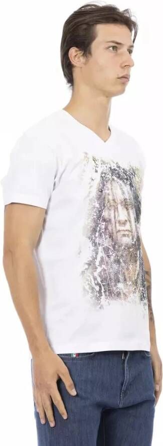 Trussardi T-Shirts Wit Heren