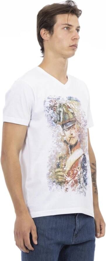Trussardi T-Shirts Wit Heren