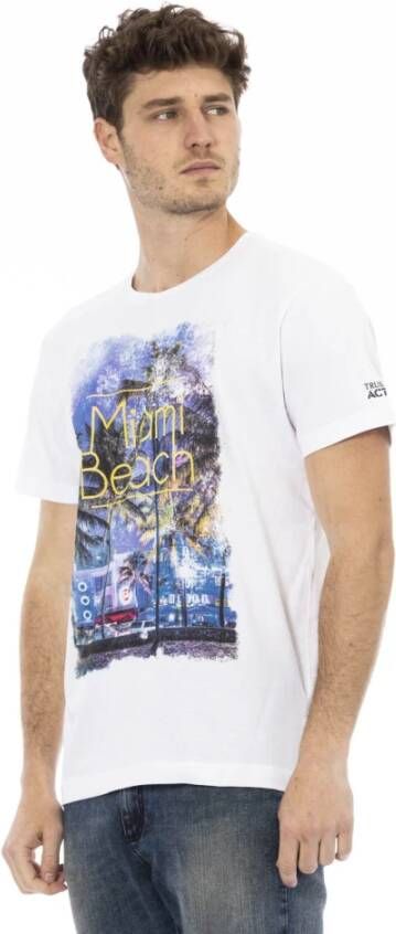 Trussardi T-Shirts Wit Heren