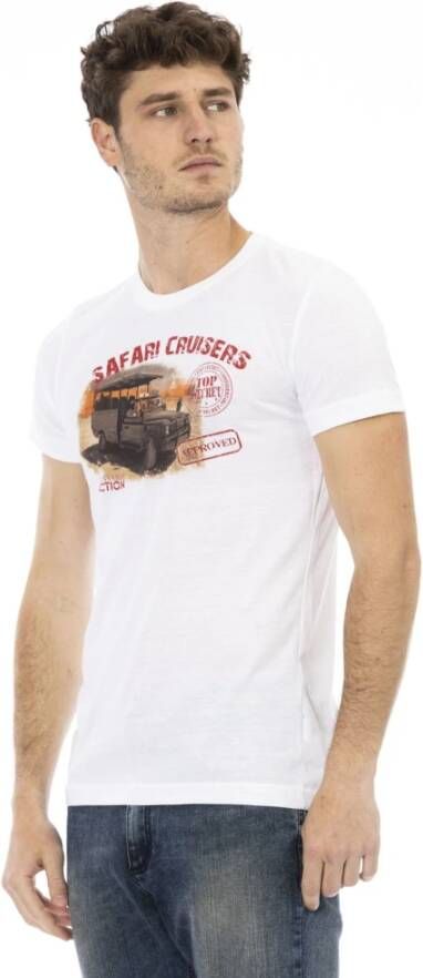 Trussardi T-Shirts Wit Heren