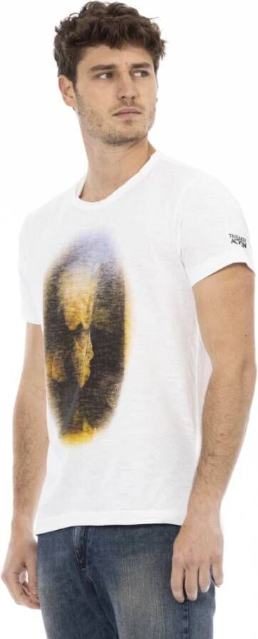 Trussardi T-Shirts Wit Heren