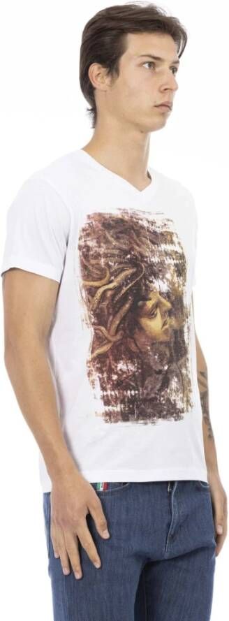 Trussardi T-Shirts Wit Heren