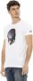 Trussardi Action Wit Katoenen T-Shirt met Front Print White Heren - Thumbnail 2