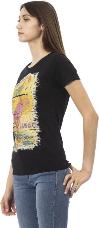 Trussardi T-Shirts Zwart Dames