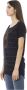 Trussardi Elegante Designer Tee met korte mouwen Black Dames - Thumbnail 2