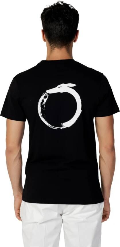 Trussardi T-Shirts Zwart Heren