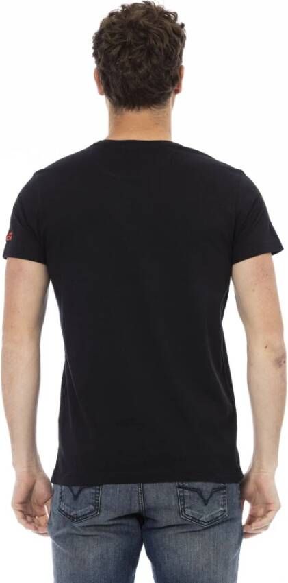Trussardi T-Shirts Zwart Heren