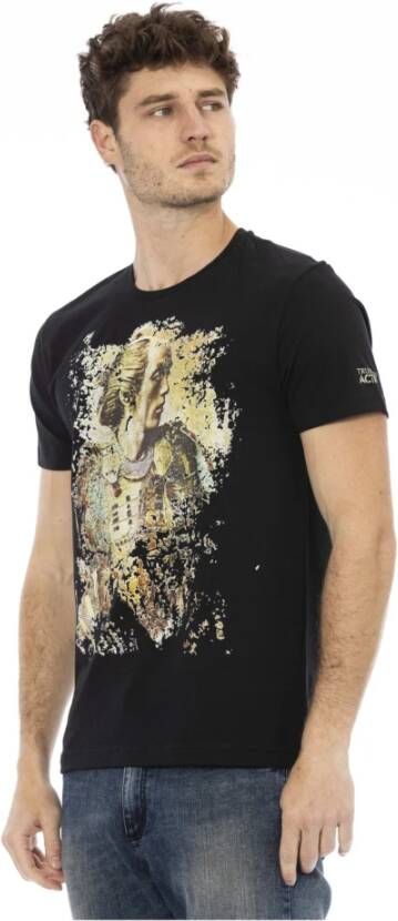 Trussardi T-Shirts Zwart Heren