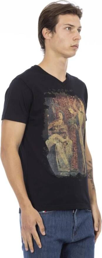 Trussardi T-Shirts Zwart Heren