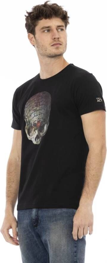 Trussardi T-Shirts Zwart Heren