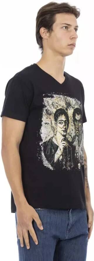 Trussardi T-Shirts Zwart Heren