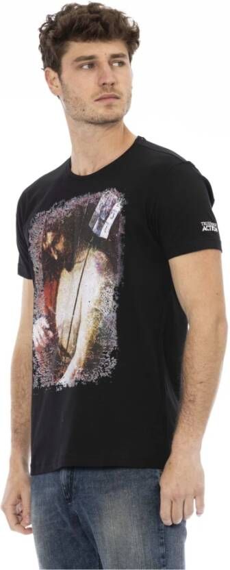 Trussardi T-Shirts Zwart Heren