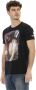 Trussardi Elegante Designer Tee met korte mouwen Black Heren - Thumbnail 2