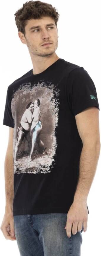 Trussardi T-Shirts Zwart Heren