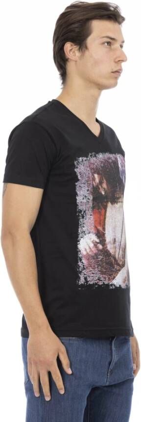 Trussardi T-Shirts Zwart Heren