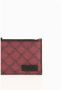 Trussardi Geometrische Monogram Kaarthouder met Ritssluiting Red Heren - Thumbnail 2