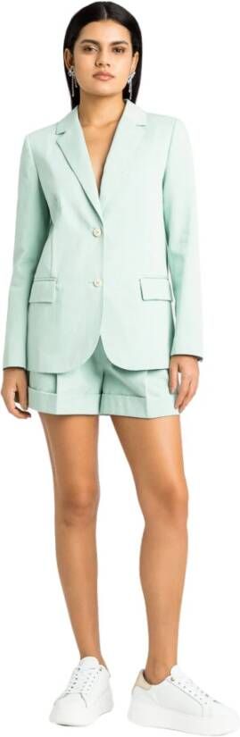 Twinset Blazerjas Groen Dames