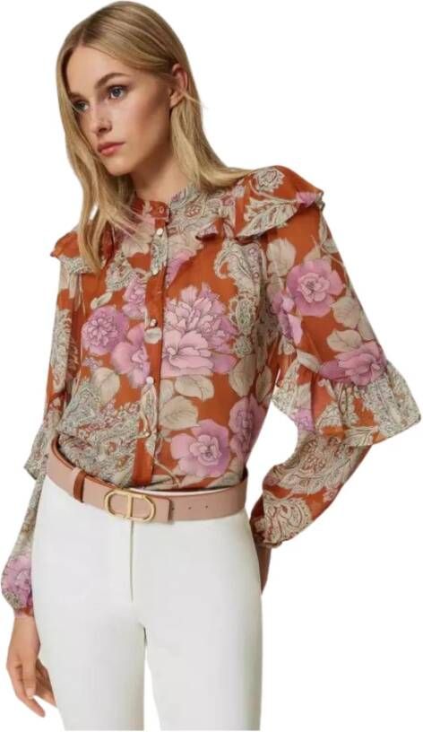 Twinset Blouses Bruin Dames