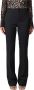 Twinset Hoge Taille Pantalone Black Dames - Thumbnail 3