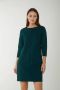 Twinset short dress in point milan 192st2136 Groen Dames - Thumbnail 2