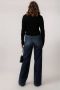 Twinset Flared Denim Jeans met hoge taille en riem Blue Dames - Thumbnail 3
