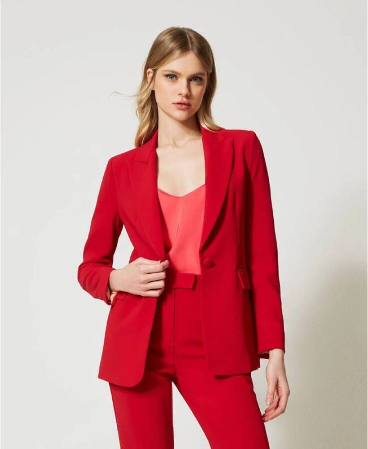 Twinset Formal Blazers Rood Dames