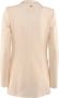 Twinset Elegante Crepe Blazer met Revers White Dames - Thumbnail 2