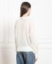 Twinset Geborduurde Bloemen Trui White Dames - Thumbnail 2
