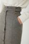 Twinset Longuette rok in Prince of Wales-ruit Gray Dames - Thumbnail 4