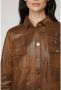 Twinset Bruine Shirt Stijl Jas met Knopen Brown Dames - Thumbnail 2