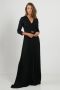 Twinset Elegante Viscose Jumpsuit met Geplooide Broek Black Dames - Thumbnail 3
