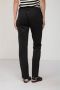 Twinset Klassieke zwarte broek met rechte pijpen Zwart Dames - Thumbnail 2