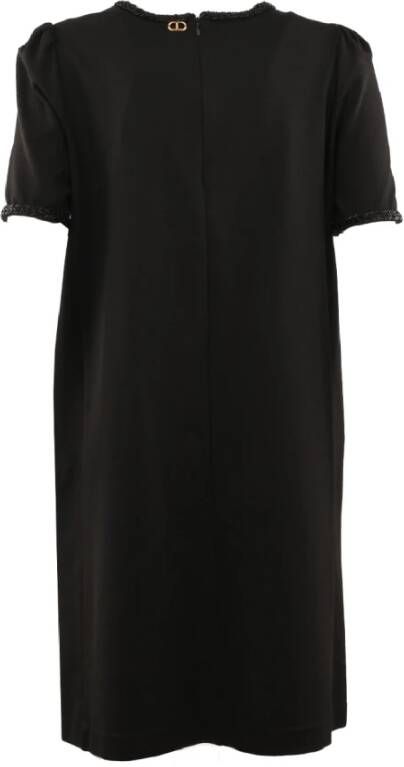 Twinset Dag korte jurk Zwart Dames