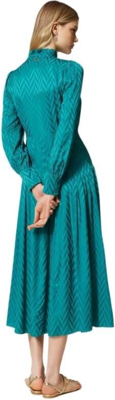 Twinset Lange jurk Groen Dames