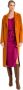 Twinset Stijlvolle Jas met Over Pasvorm Brown Dames - Thumbnail 2