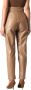 Twinset Faux leather paperbag broek Mairin camel - Thumbnail 2