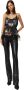 Twinset Flared broek van imitatieleer Black Dames - Thumbnail 2