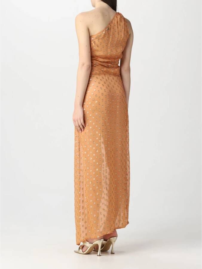 Twinset Maxi Dresses Beige Dames