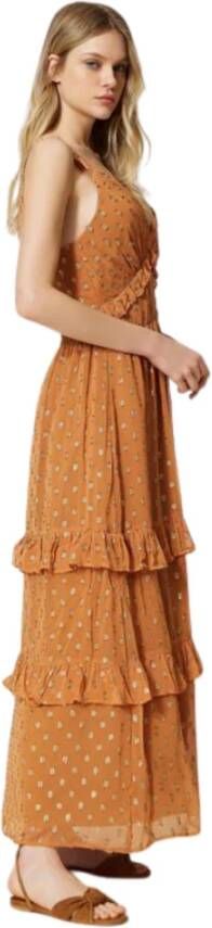 Twinset Maxi Dresses Bruin Dames