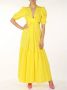 Twinset Maxi Dresses Yellow Dames - Thumbnail 4